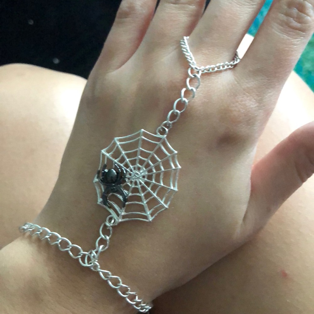 Spider Web Hand Chain